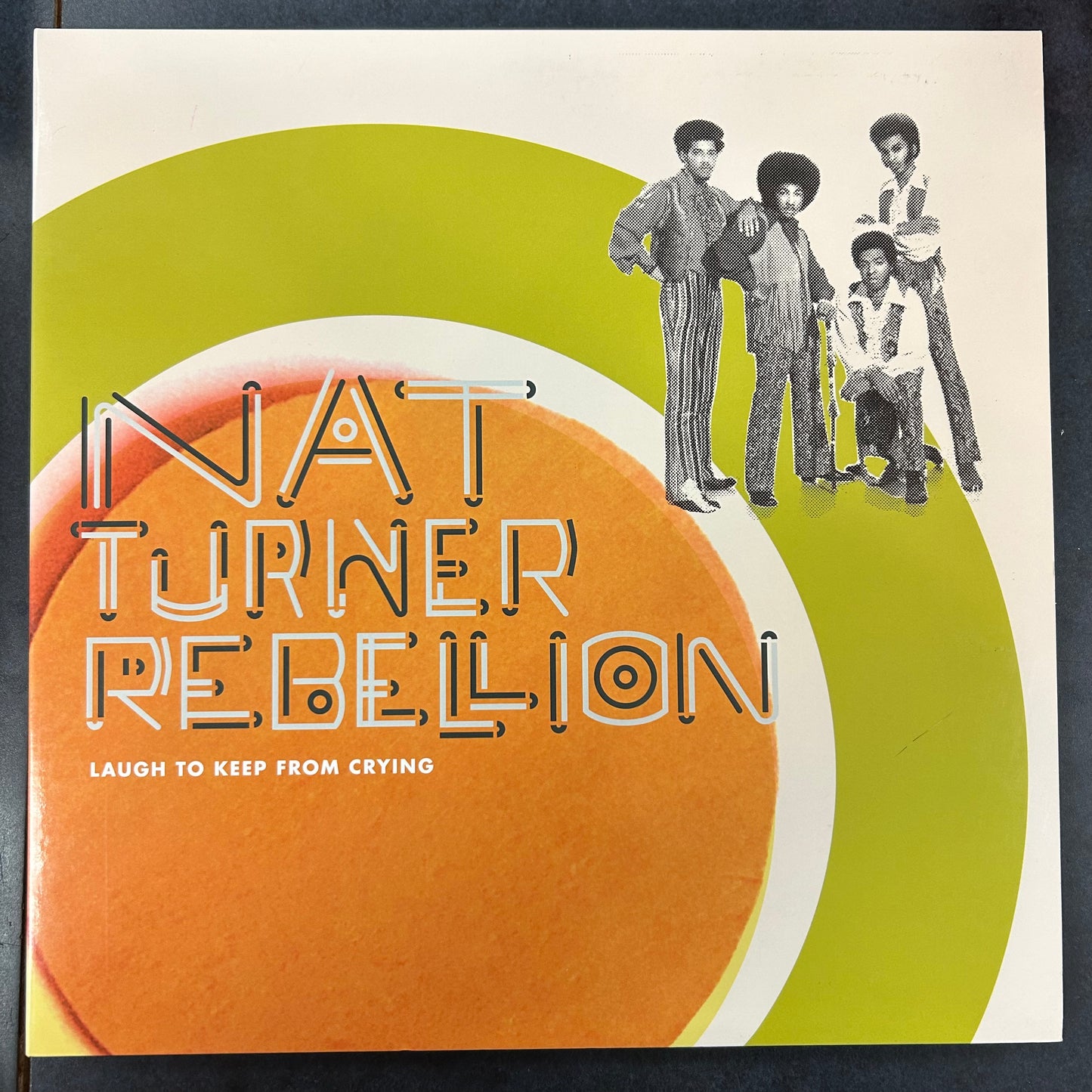 TURNER, NAT REBELLION = LAUGH TO KEEP FROM CRYING (VINYL ME PLEASE) (US 2019) (USED)