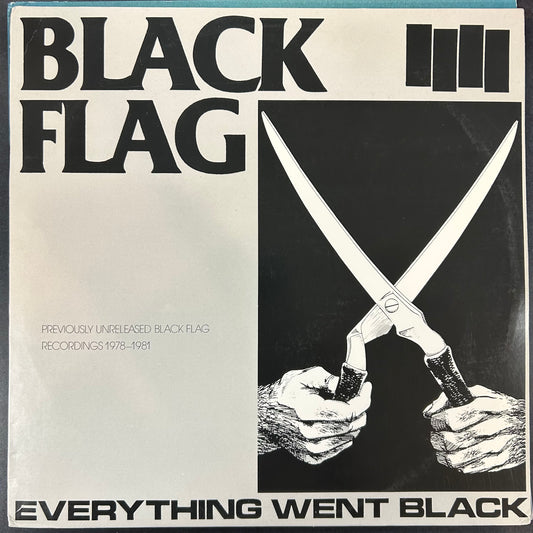 BLACK FLAG = EVERYTHING WENT BLACK (US REISSUE) (USED)
