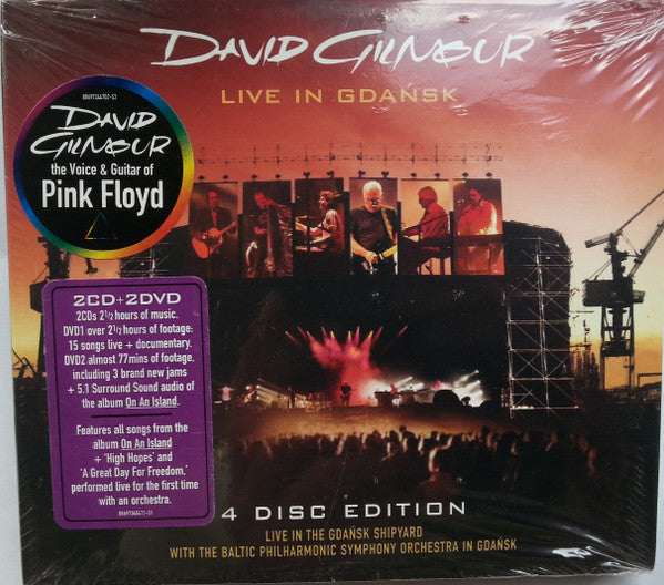GILMOUR, DAVID = LIVE IN GDANSK (2CD/2DVD)