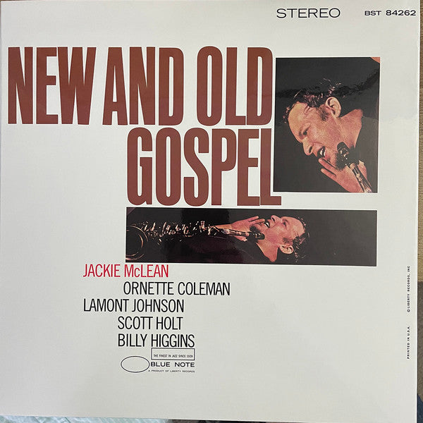 MCLEAN, JACKIE = NEW AND OLD GOSPEL (180G) (TONE POET)