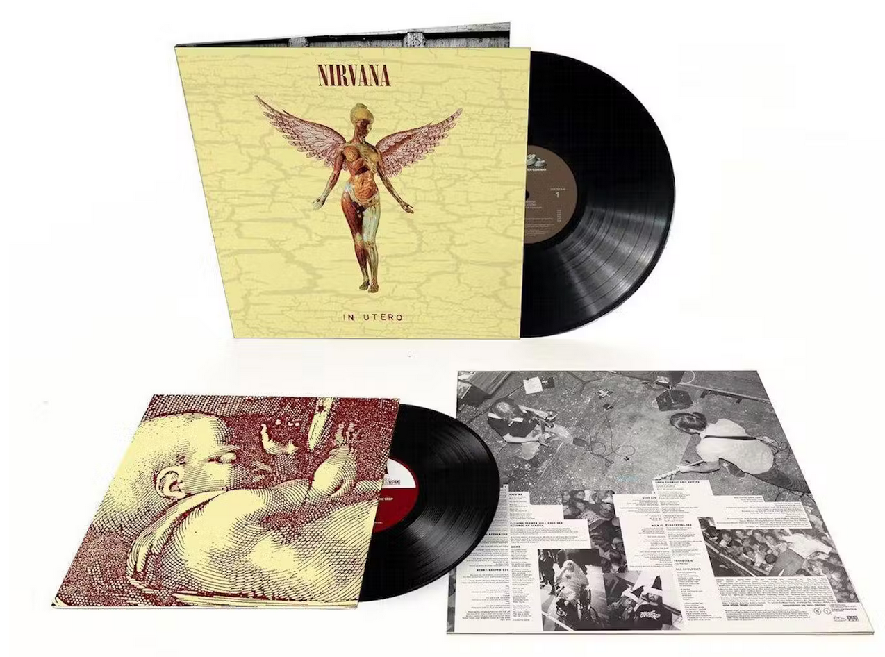 NIRVANA = IN UTERO: 30TH ANN. (LP + 10 IN./180G)