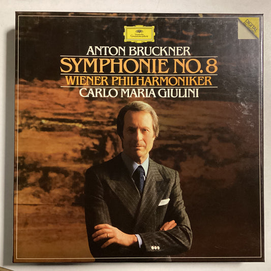 BRUCKNER, ANTON = SYMPHONIE NO. 8 / WIENER PHIL / GIULINI (EU 1985) (USED)