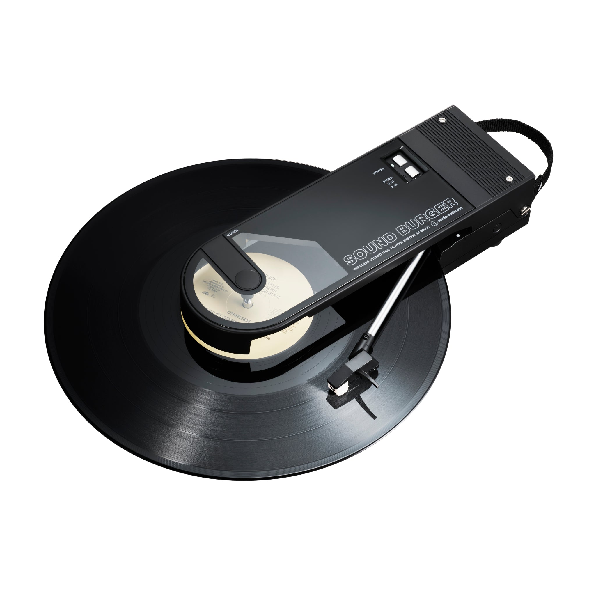 AT-SB727 SOUND BURGER PORTABLE TURNTABLE // AUDIO-TECHNICA