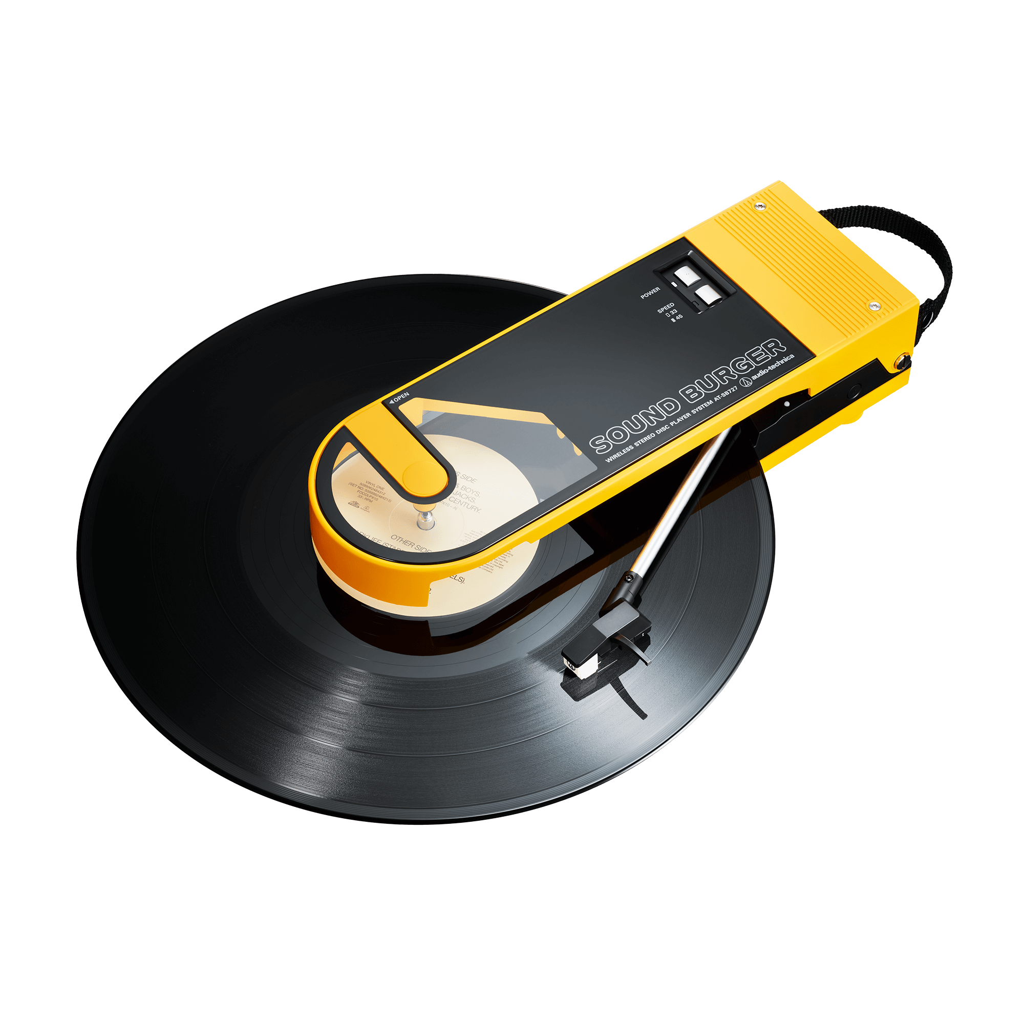 AT-SB727 SOUND BURGER PORTABLE TURNTABLE // AUDIO-TECHNICA