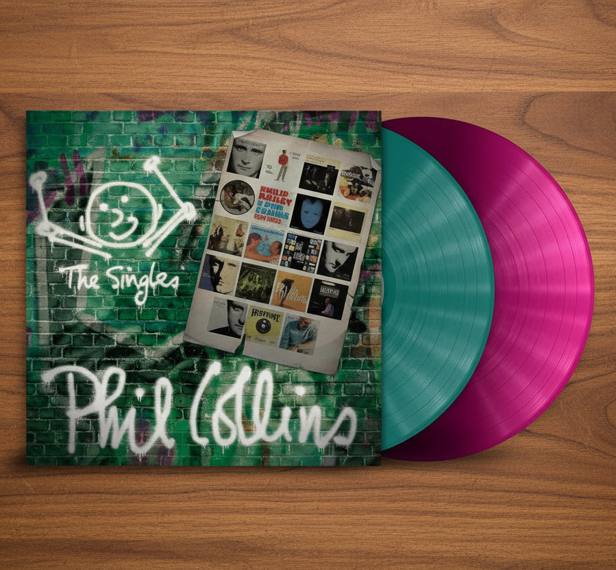 COLLINS, PHIL = SINGLES (2LP/180G/COLOUR) /INDIE EXC. WAX