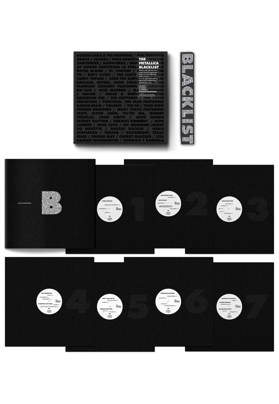 METALLICA = BLACKLIST /7LP
