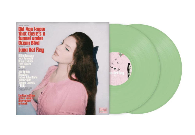 DEL REY, LANA = DID YOU KNOW THAT THERE’S A TUNNEL UNDER OCEAN BLVD. (2LP/180G/GREEN) /INDIE EXC. WAX