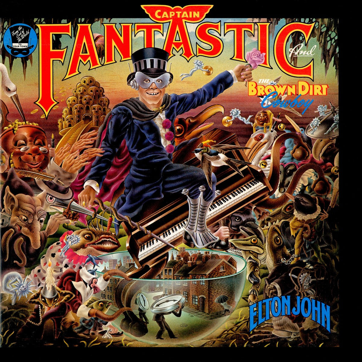 JOHN, ELTON = CAPTAIN FANTASTIC & THE BROWN DIRT COWBOY (180G)