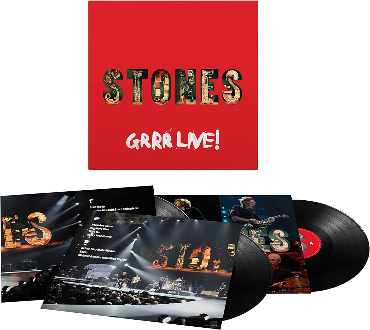 ROLLING STONES = GRRR LIVE! (3LP/180G)