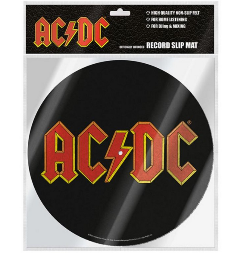 AC/DC = LOGO (SLIPMAT)