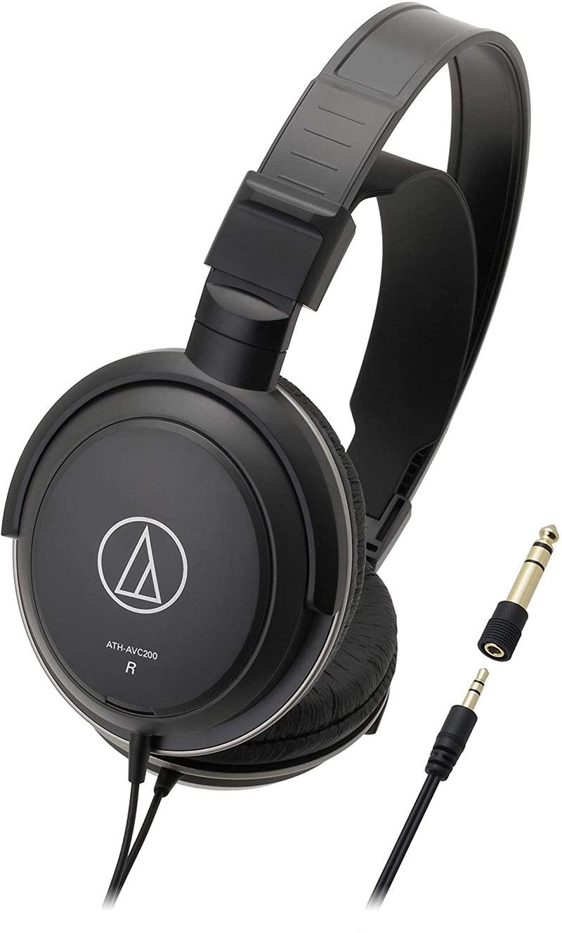 HEADPHONES ATH-AVC200 SONICPRO OVER-EAR CLOSED-BACK DYNAMIC // AUDIO-TECHNICA