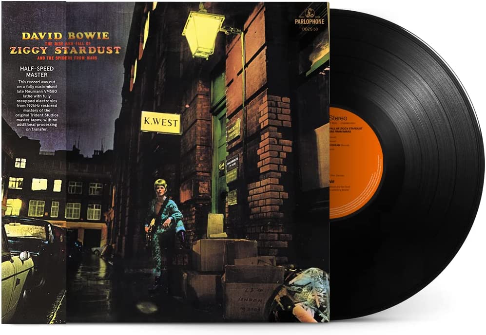 BOWIE, DAVID = RISE & FALL OF ZIGGY STARDUST: 50TH ANN. (180G)