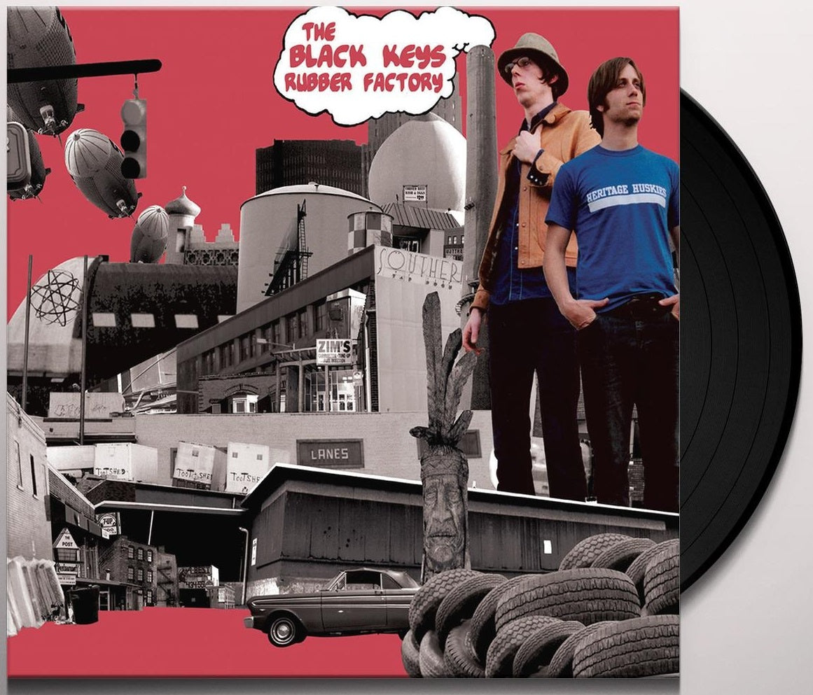BLACK KEYS = RUBBER FACTORY (180G)