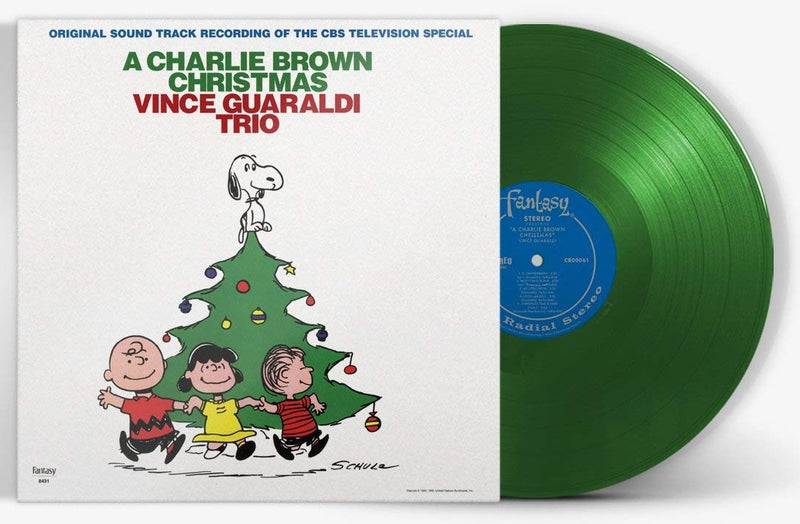 GUARALDI, VINCE TRIO = CHARLIE BROWN CHRISTMAS (120G/GREEN)