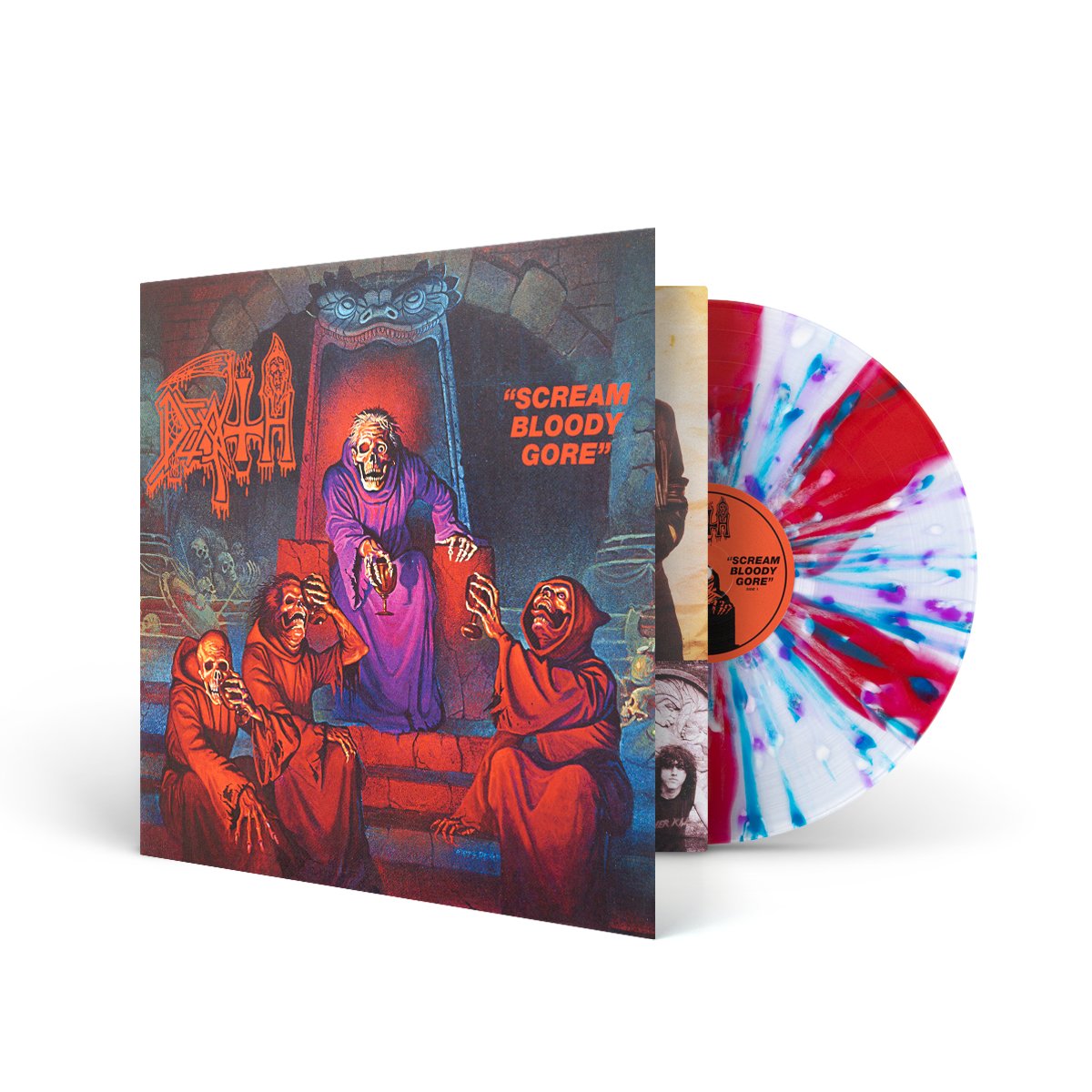 DEATH = SCREAM BLOODY GORE /BLOOD RED SPLATTER
