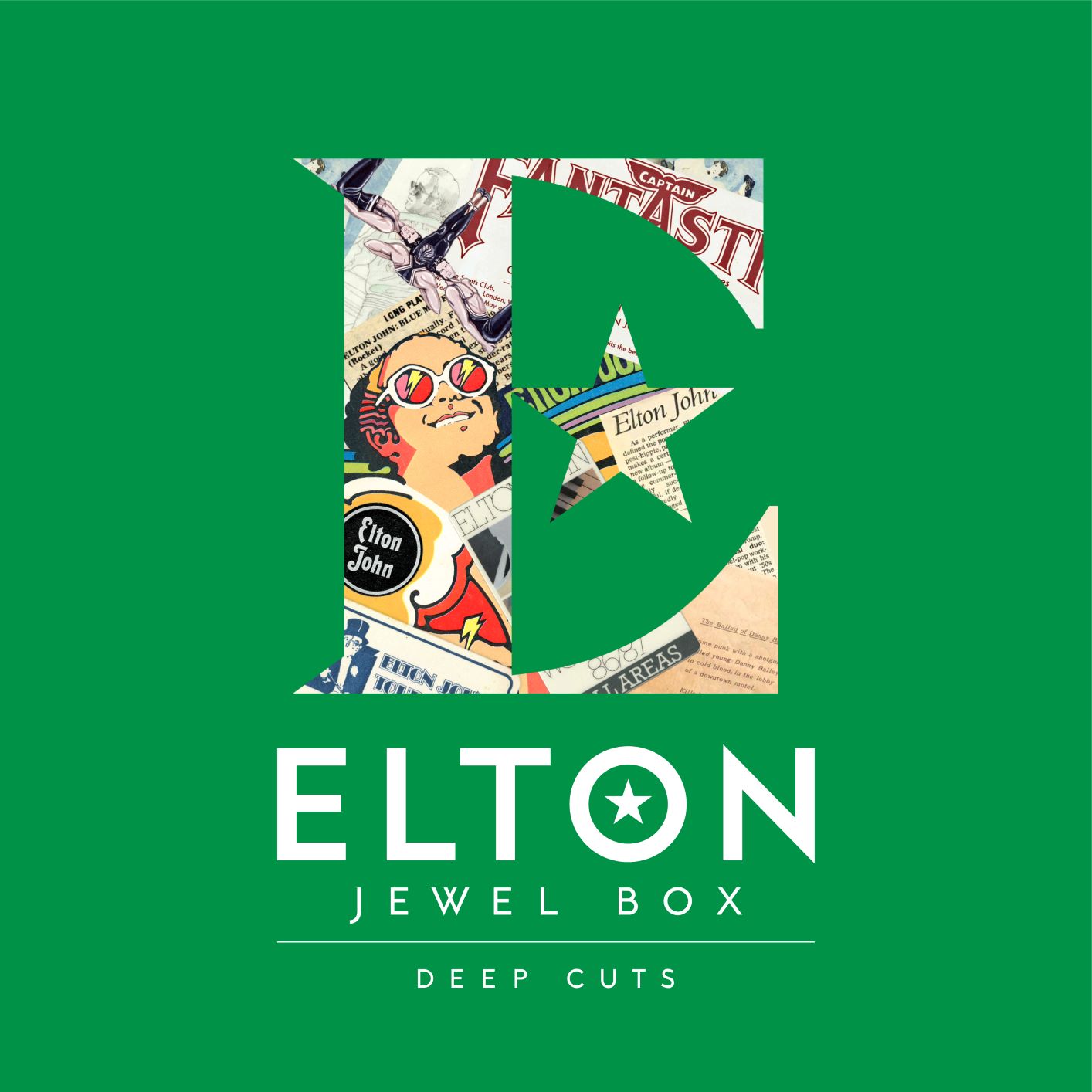JOHN, ELTON = JEWEL BOX: DEEP CUTS /4LP