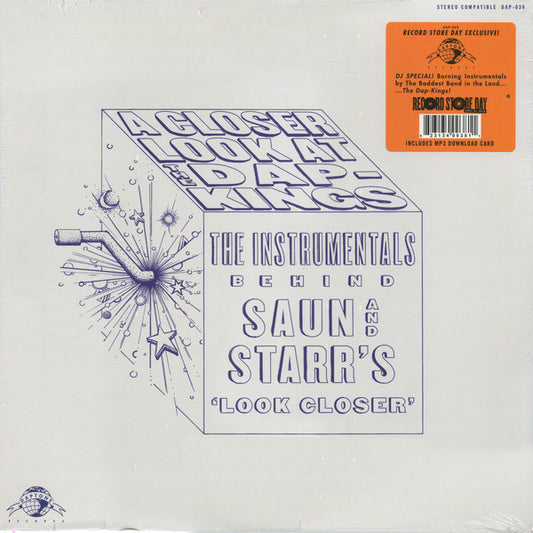 JONES, SHARON & THE DAP-KINGS = THE INSTRUMENTALS BEHIND SAUN & STARR'S "LOOK CLOSER" (RSD18)