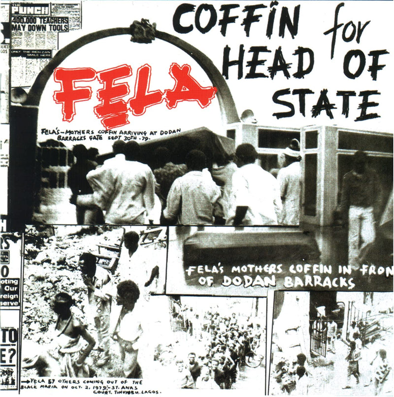 KUTI, FELA = COFFIN FOR HEAD OF STATE (180G)