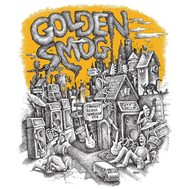 GOLDEN SMOG = ON GOLDEN SMOG EP (12IN.) (RSD22)
