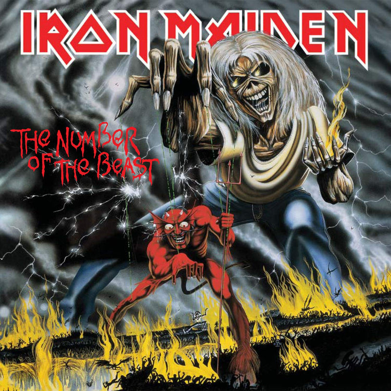 IRON MAIDEN = NUMBER OF THE BEAST (180G)