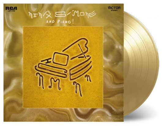 SIMONE, NINA = AND PIANO! /GOLD WAX (MOV)