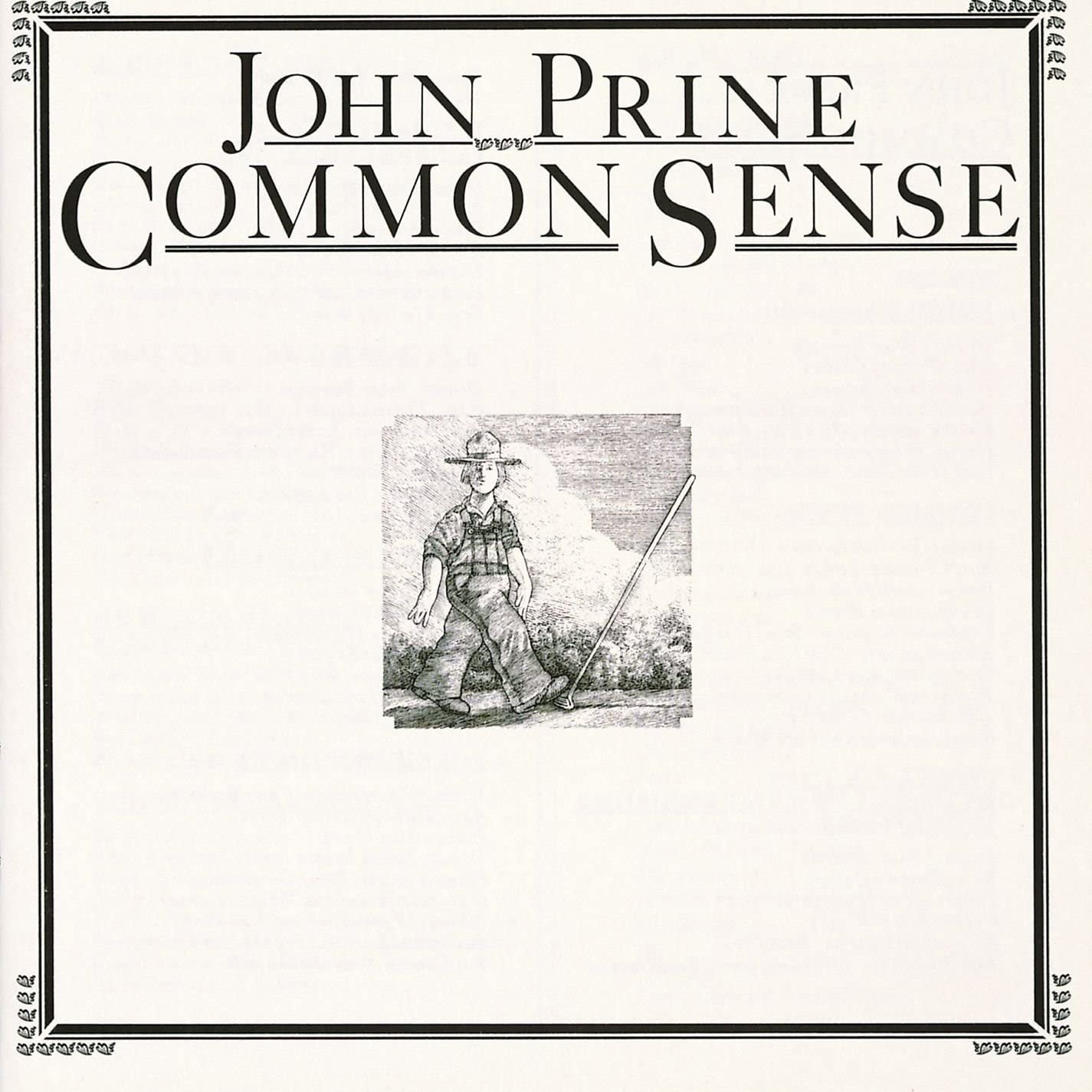 PRINE, JOHN = COMMON SENSE (180G)