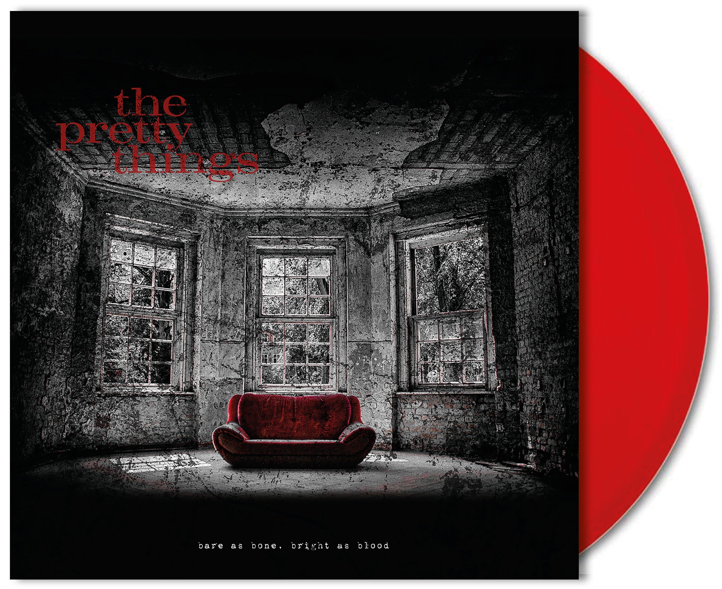 PRETTY THINGS = BARE AS BONE (RED WAX)
