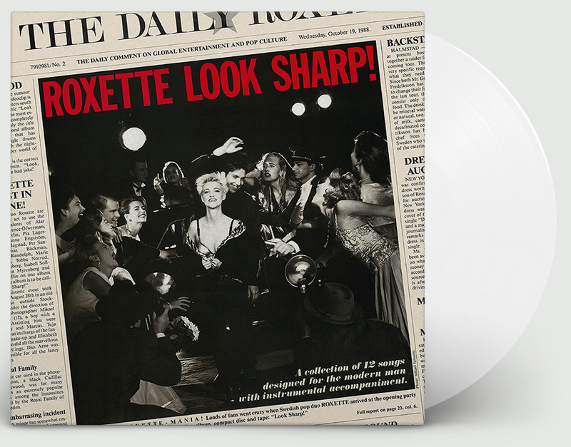 ROXETTE = LOOK SHARP! /30TH ANNIVERSARY (CLEAR WAX)