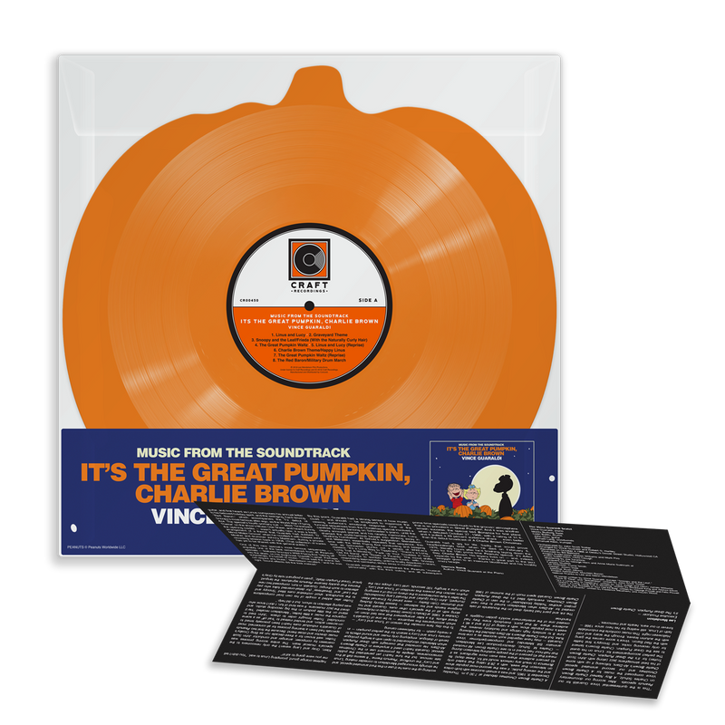 GUARALDI, VINCE TRIO = IT'S THE GREAT PUMPKIN, CHARLIE BROWN (SHAPED LP)