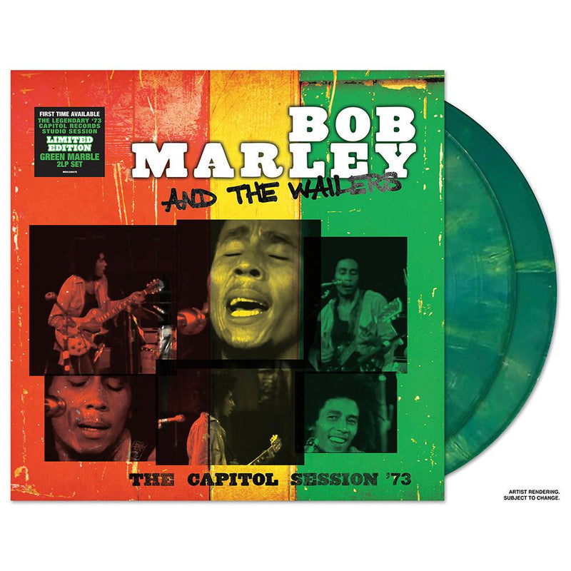 MARLEY, BOB & THE WAILERS = CAPITOL SESSIONS '73 (2LP/180G/GREEN)