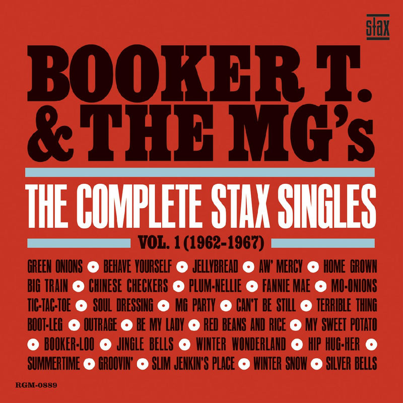 BOOKER T. & THE MG'S = V1 COMPLETE STAX SINGLES (2LP/180G/RED)