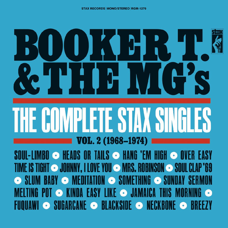 BOOKER T. & THE MG'S = V2 COMPLETE STAX SINGLES (2LP/180G/RED)