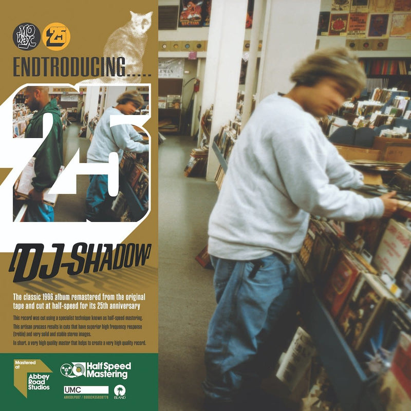 DJ SHADOW = ENDTRODUCING 25 /2LP (HALF SPEED MASTERED)