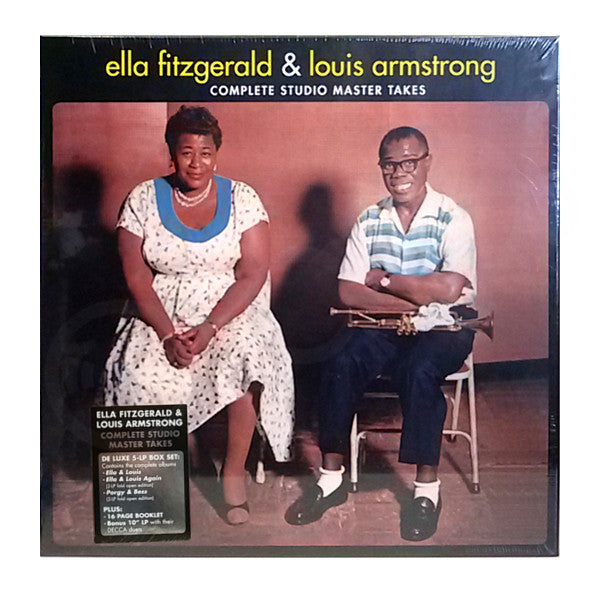 FITZGERALD, ELLA & ARMSTRONG, LOUIS = COMPLETE STUDIO MASTER TAKES (BOX SET)