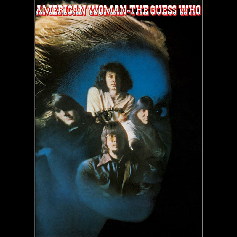 GUESS WHO = AMERICAN WOMAN: 50TH ANN. (BLUE WAX)