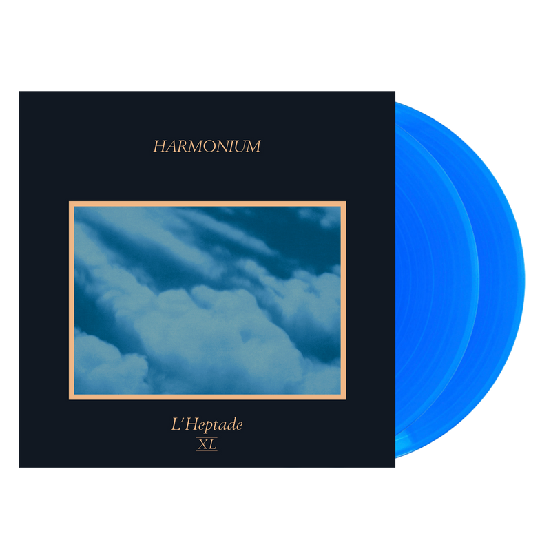 HARMONIUM = L'HEPTADE XL (40E ANN.) /TRANS BLUE WAX