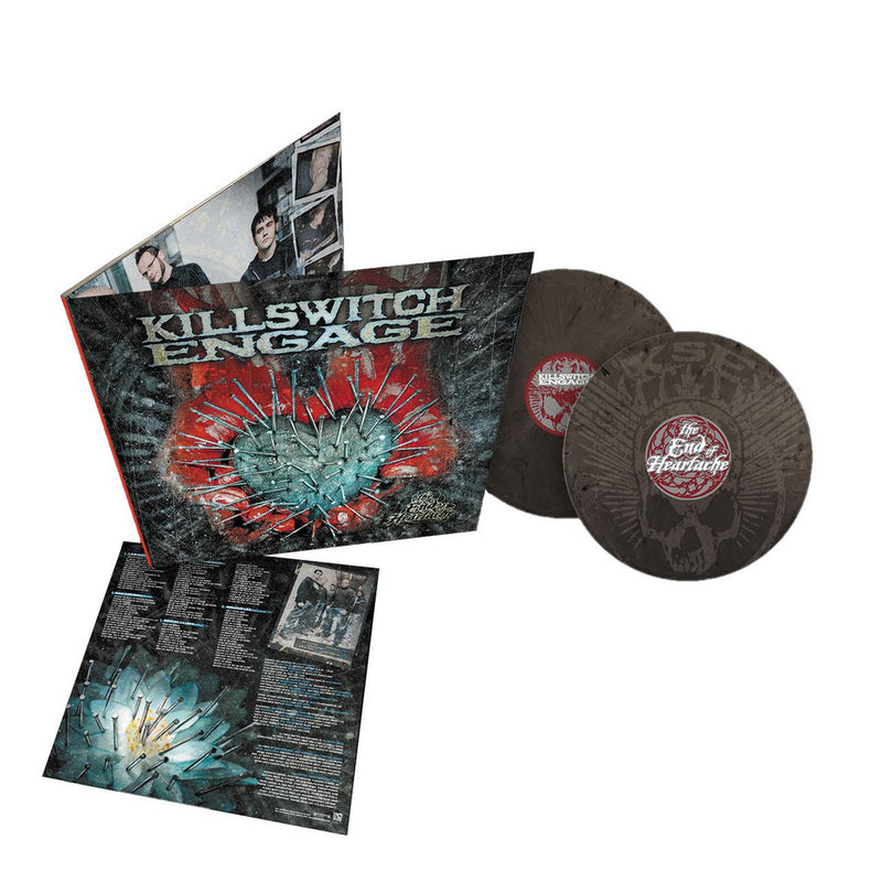KILLSWITCH ENGAGE = THE END OF HEARTACHE (LTD ED SILVER/BLACK 3 SIDED)