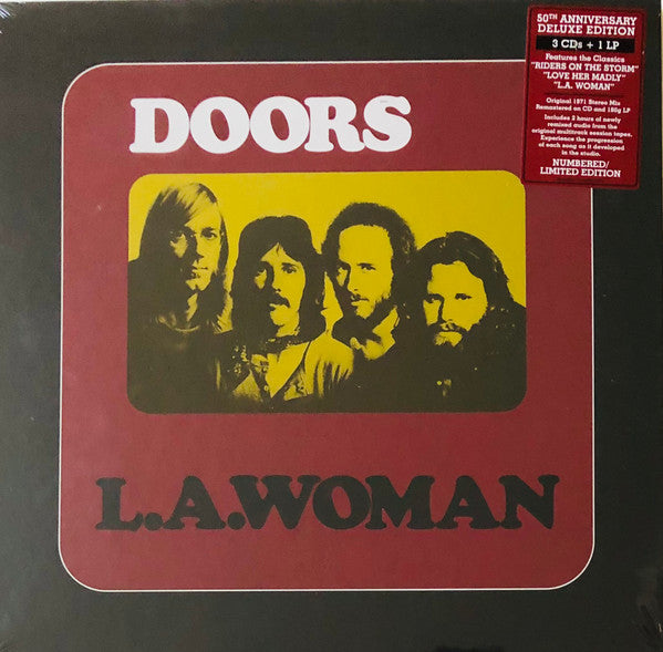 DOORS = L.A. WOMAN (50TH ANN./DLX - 1LP + 3CD)