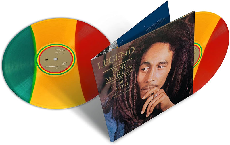 MARLEY, BOB = LEGEND: 40TH ANN. (TRI-COLOUR WAX)