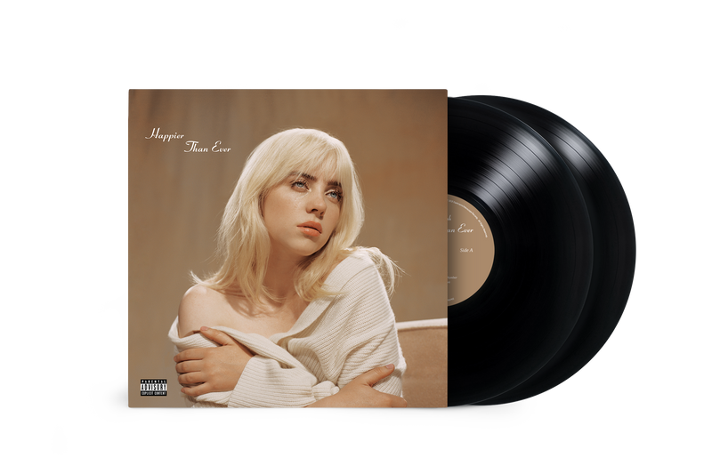 EILISH, BILLIE = HAPPIER THAN EVER /2LP (BLACK WAX)
