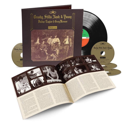 CROSBY, STILLS, NASH & YOUNG = DEJA VU: 50TH ANN. EDITION (1LP/4CD)