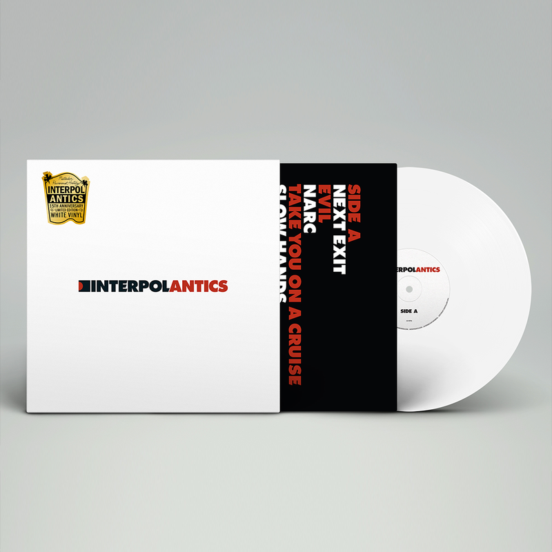 INTERPOL = ANTICS: 15TH ANN. (WHITE WAX)