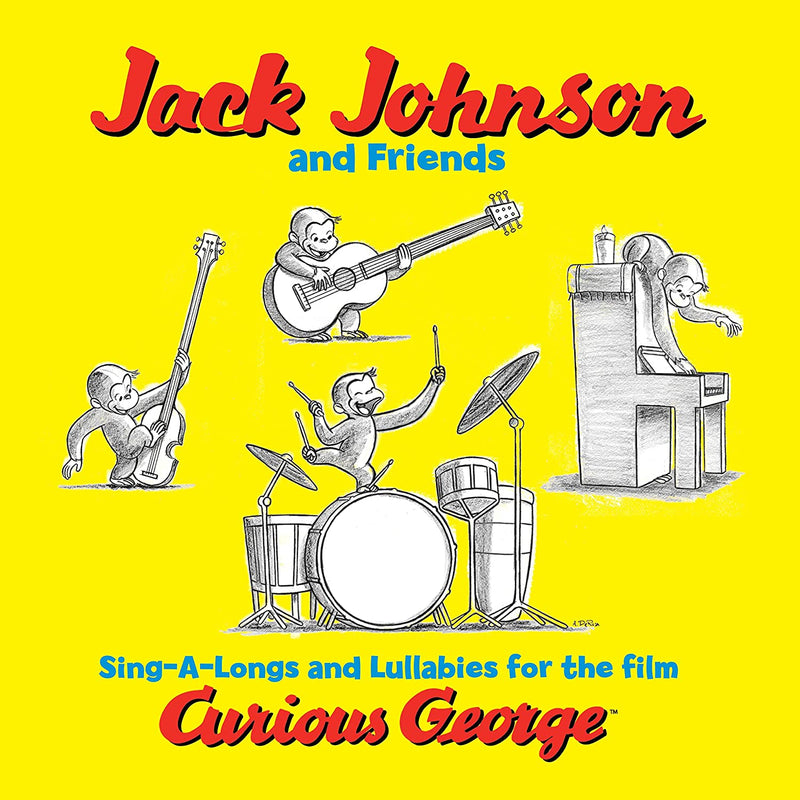 JOHNSON, JACK = CURIOUS GEORGE: SING-A-LONGS AND LULLABIES FOR THE FILM /2LP