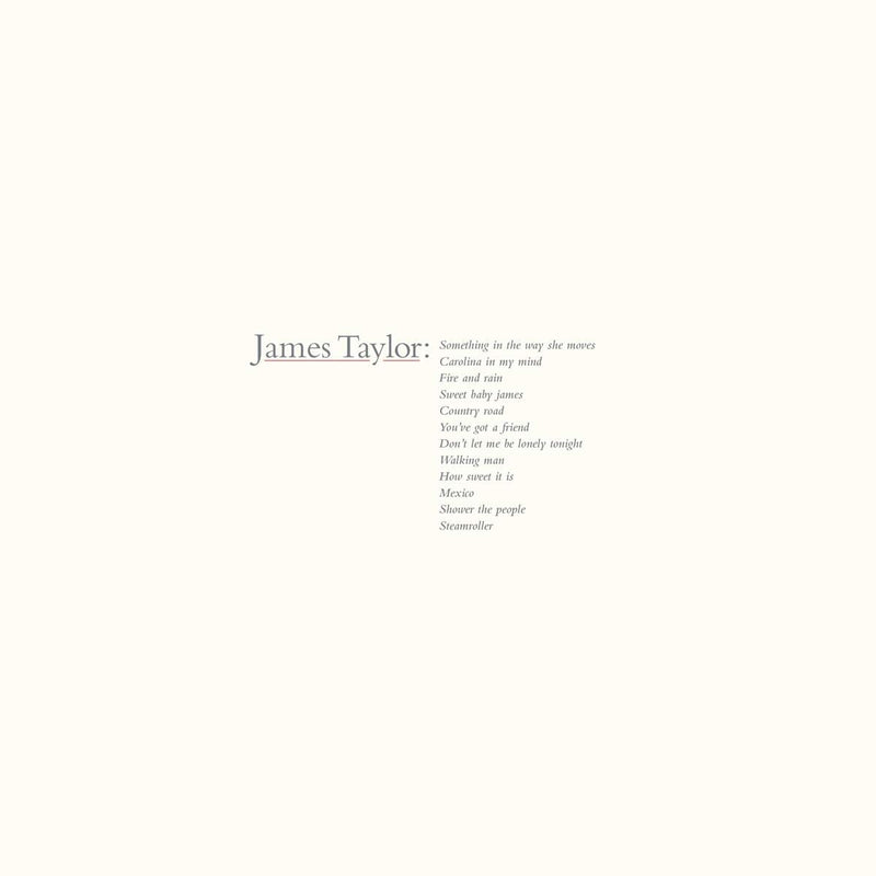 TAYLOR, JAMES = GREATEST HITS (2019 PRESSING)