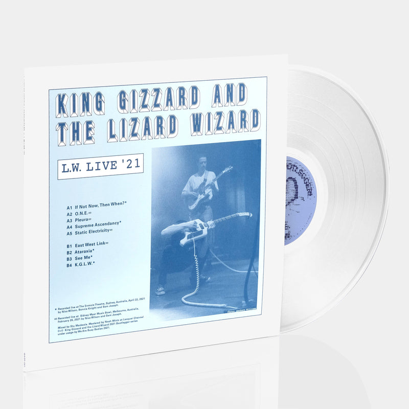 KING GIZZARD & THE LIZARD WIZARD = L.W. LIVE '21 (CLEAR WAX)