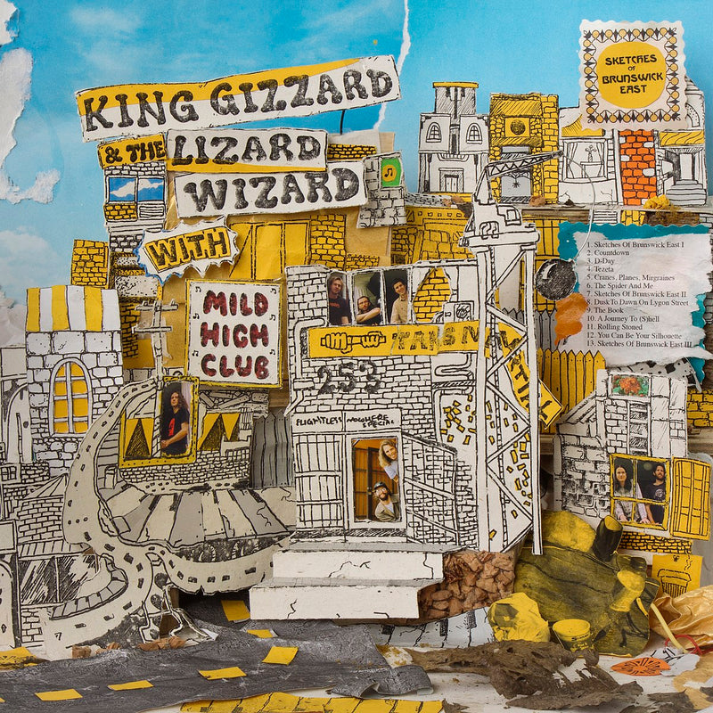 KING GIZZARD & THE WIZARD LIZARD + MILE HIGH CLUB = SKETCHES OF BRUNSWICK EAST /INDIE EXC. WAX