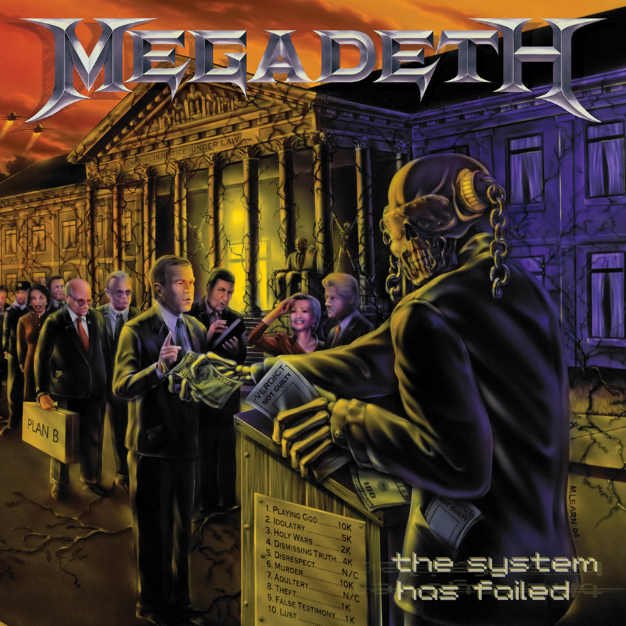 MEGADETH = SYSTEM HAS FAILED (180G)