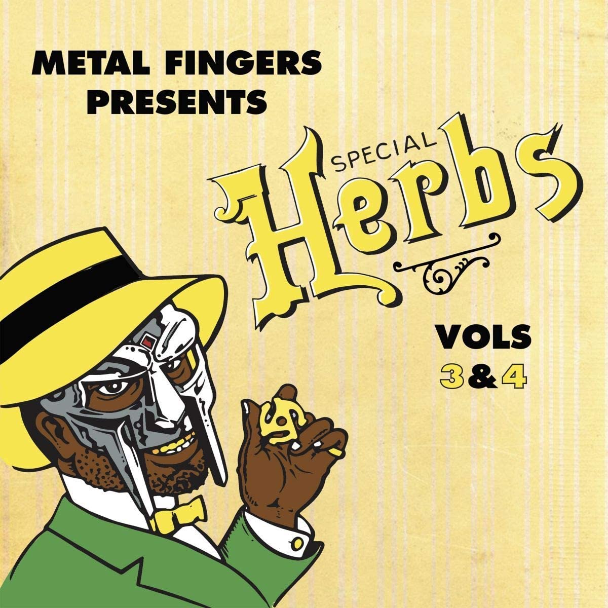 MF DOOM (METAL FINGERS) = SPECIAL HERBS VOLS 3/4 /2LP