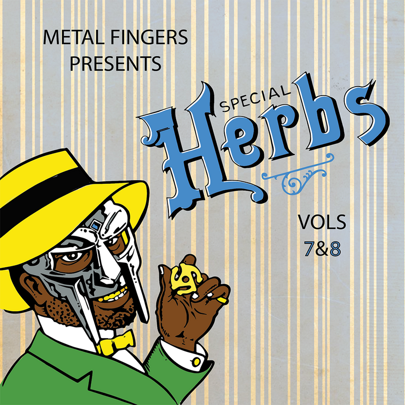 MF DOOM (METAL FINGERS) = SPECIAL HERBS VOLS 7/8 (2LP/180G)