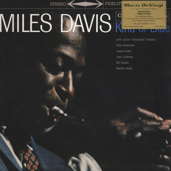 DAVIS, MILES = KIND OF BLUE /2LP (MOV)